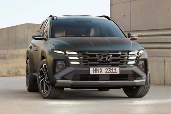 Новый интерьер Hyundai Tucson 2025 года