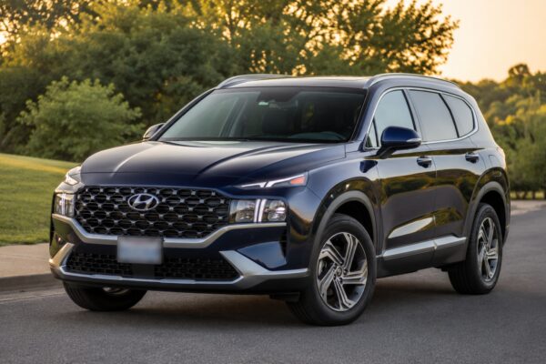 Hyundai Santa Fe 2022-2023: просторный семейный кроссовер из США